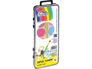 Farby wodne Fiorello 12 kol. PB2112 (sz)(p)