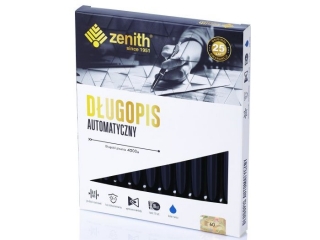 Dugopis automatyczny metalowy 0, 8 mm ZENITH 60 CLASSIC czarny korpus - 10 szt. box [opakowanie=10szt]