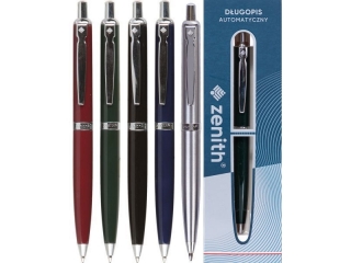 Dugopis automatyczny metalowy 0, 8 mm ZENITH 60 CLASSIC mix kolorw w etui - 6 szt. display [opakowanie=6szt]