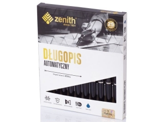 Dugopis automatyczny 0, 8 mm ZENITH 7 CLASSIC czarny korpus - 10 szt. box [opakowanie=10szt]
