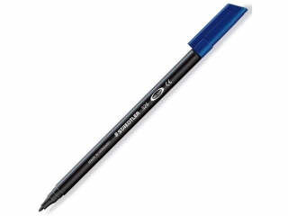 Flamaster biurowy, M, czarny, Staedtler [opakowanie=10szt]