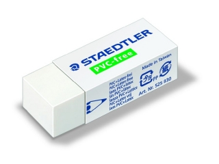 Gumka PVC-free do owka, 43x19x13 mm, Staedtler [opakowanie=30szt]