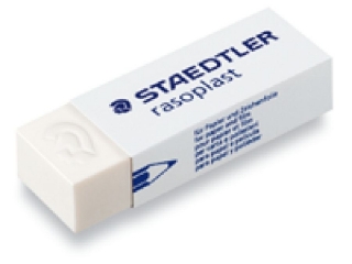 Gumka Rasoplast, 65x23x13 mm, Staedtler [opakowanie=20szt]