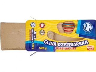 Glina rzebiarska Astra 520g [opakowanie=6szt]