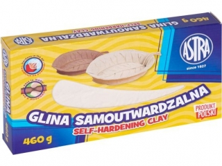 Glina samoutwardzalna Astra 460g - biaa [opakowanie=6szt]