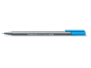 Cienkopis triplus, trjktny, 0.3 mm, jasnoniebieski, Staedtler [opakowanie=10szt]