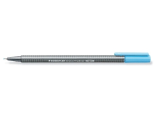 Cienkopis triplus, trjktny, 0.3 mm, lazur, Staedtler [opakowanie=10szt]