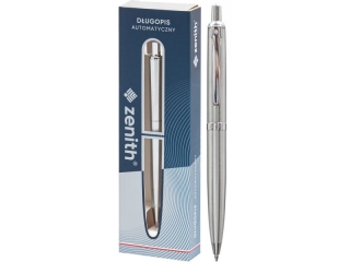 Dugopis automatyczny metalowy 0, 8 mm ZENITH SILVER w etui - 6 szt. display [opakowanie=6szt]