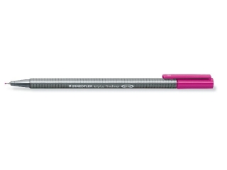 Cienkopis triplus, trjktny, 0.3 mm, cyklamen, Staedtler [opakowanie=10szt]