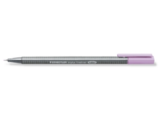 Cienkopis triplus, trjktny, 0.3 mm, lawendowy, Staedtler [opakowanie=10szt]