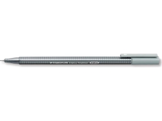 Cienkopis triplus, trjktny, 0.3 mm, jasnoszary, Staedtler [opakowanie=10szt]