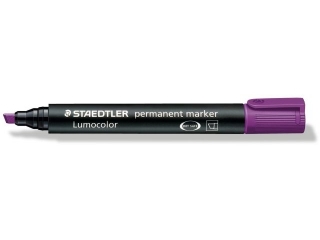 Marker Lumocolor, wodoodporny, city, fioletowy, Staedtler [opakowanie=10szt]