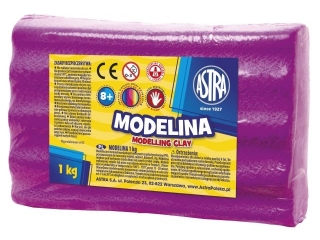 Modelina Astra 1 kg różowa