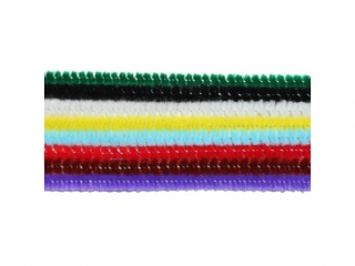 Druciki dekoracyjne 0, 4x30cm 8 kolorw 40szt.