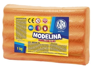 Modelina Astra 1 kg pomarańczowa