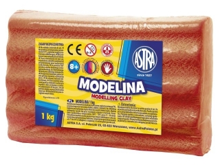 Modelina Astra 1 kg czerwona