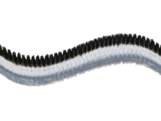 Druciki dekoracyjne 0, 6x50cm 3 kolory 15szt. tonacja szara