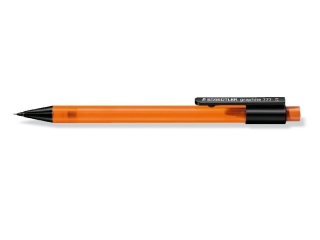 Owek automatyczny graphite, 0.5 mm, pomaraczowa obudowa, Staedtler [opakowanie=10szt]