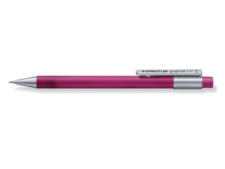 Owek automatyczny graphite, 0.5 mm, rowa obudowa, Staedtler [opakowanie=10szt]