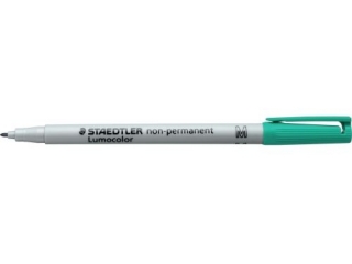 Foliopis Lumocolor, M, zmywalny, zielony, Staedtler [opakowanie=10szt]