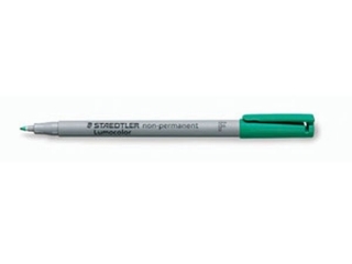 Foliopis Lumocolor, F, zmywalny, zielony, Staedtler [opakowanie=10szt]