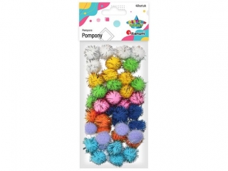 POMPONY BROK.2CM MIX A`40 122