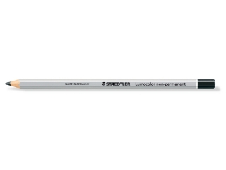 Kredka specjalistyczna omnichrom, zmywalna, czarny, Staedtler [opakowanie=12szt]