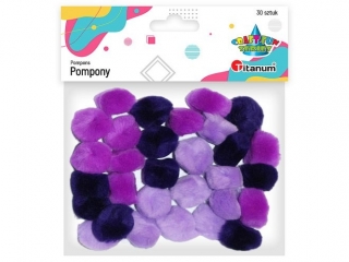 POMPONY 25MM A`30 TON.FIOL 014