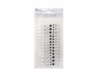 KRYSZTAKI I PERY SAMOPRZYLEPNE, 120 SZT. MONO JEWELS [opakowanie=5szt]