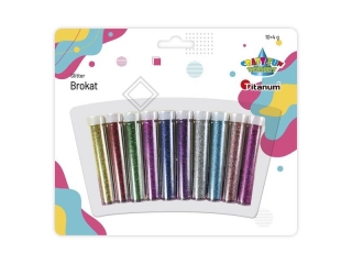 BROKAT LASEROWY w fiolkach blister 10 kolorów x 4gBl C10
