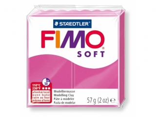 Kostka FIMO soft 57g, amarantowy, masa termoutwardzalna, Staedtler