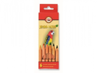 KIN KREDKI JUMBO 2171N06 NATUR 6 KOLORY