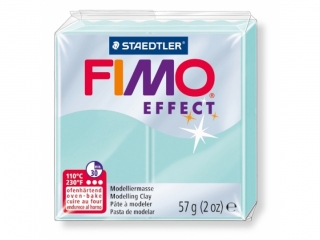 Kostka FIMO effect 57g, miętowy pastelowy, masa termoutwardzalna, Staedtler