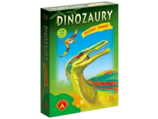 KARTY PIOTRUŚ + PAMIĘĆ - DINOZAURY