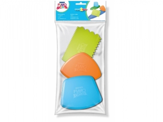 Zestaw narzędzi FIMO Kids WorkxPlay, 3 typy nożyków plastiowych, Staedtler