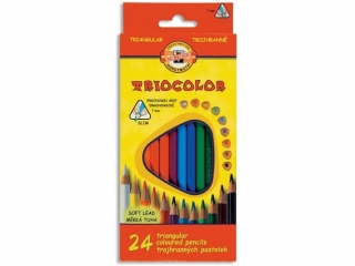 KIN KREDKI TRIOCOLOR 3134 24 KOLORY 7 MM