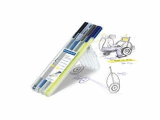 Zestaw triplus mobile office w etui (334-9, 431M-3, 774, 362-1), Staedtler