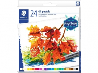 Pastele olejne Design Journey, 11 mm, 24 kol., Staedtler
