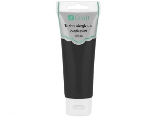 FARBA AKRYLOWA, 120 ML - LAMP BLACK