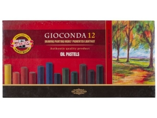 KIN PASTELE OLEJNE 8352 12 KOL. GIOCONDA