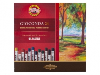 KIN PASTELE OLEJNE 8354 24 KOL. GIOCONDA