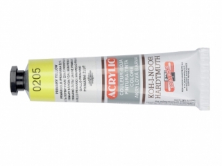 KIN FARBA ACRYLOWA 162708 PRIMARY YELLOW 0205 40 ML [opakowanie=5szt]