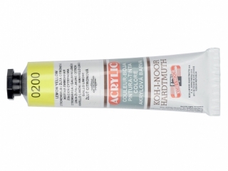 KIN FARBA ACRYLOWA 162712 LEMON YELLOW 0200 40 ML. [opakowanie=5szt]