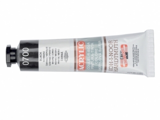 KIN FARBA ACRYLOWA 162723 BLACK 0700 40 ML. [opakowanie=5szt]