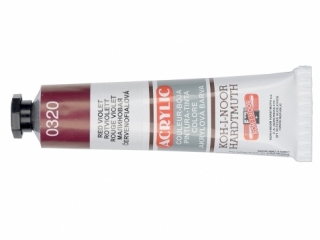KIN FARBA ACRYLOWA 162730 RED VIOLET 0320 40 ML. [opakowanie=5szt]