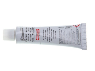 KIN FARBA TEMPERA 162601 16ML TITANUM WHITE [opakowanie=10szt]