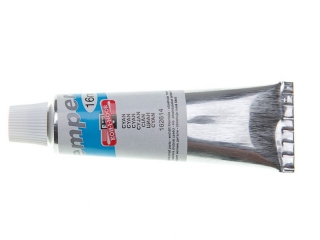 KIN FARBA TEMPERA 162614 16ML CYAN [opakowanie=10szt]