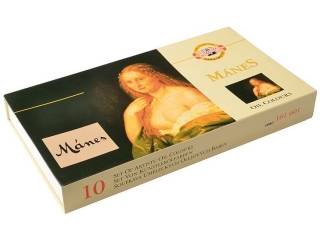 KIN FARBY OLEJNE 161601 MANES- 9 KOL.16 ML+1 KOL.40 ML