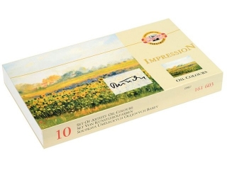 KIN FARBY OLEJNE 161603 IMPRESSION 9 KOL.16 ML+1 KOL.40 ML