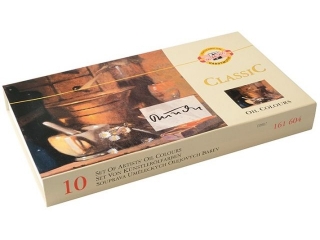 KIN FARBY OLEJNE 161604 CLASSIC 9 KOL.16 ML+1 KOL.40 ML